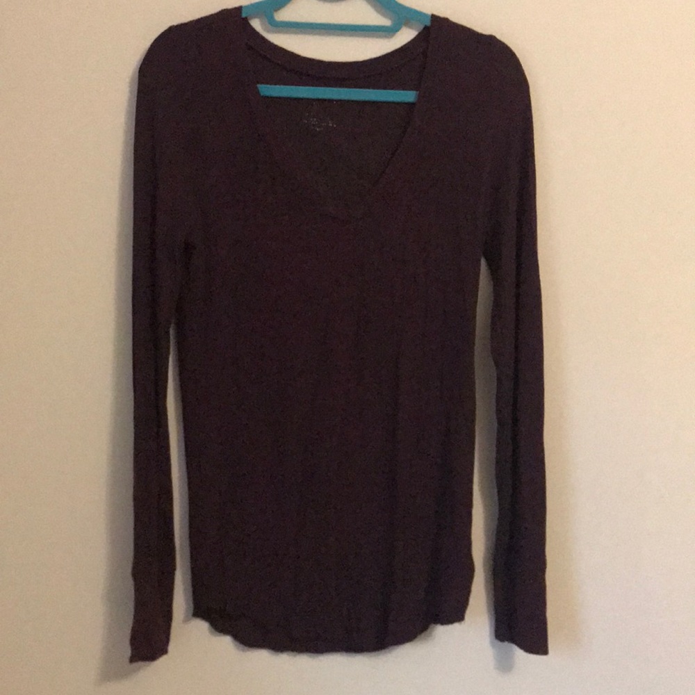 Maroon long sleeve